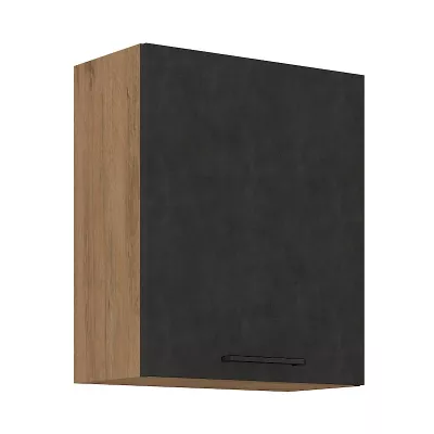 Horná kuchynská skrinka VANYA - šírka 60 cm, matera / dub lancelot