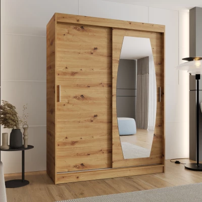 Šatníková skriňa 150 cm SEYMA - dub artisan