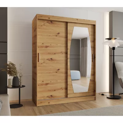 Šatníková skriňa 150 cm SEYMA - dub artisan