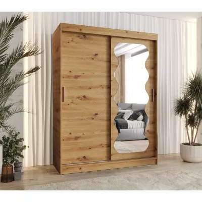 Šatníková skriňa 150 cm ROZANA - dub artisan