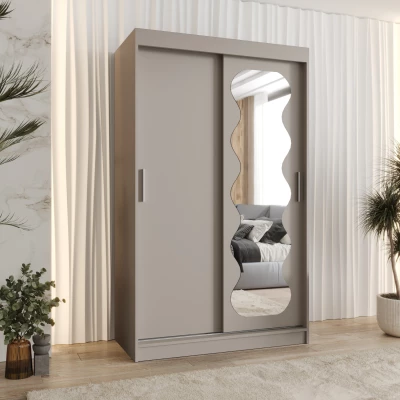 Šatníková skriňa 120 cm ROZANA - kašmírová