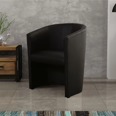 Elegantné kreslo RAMON - čierne