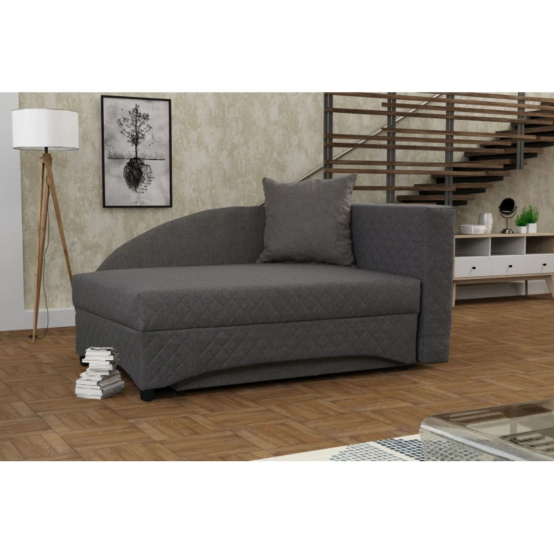 Detská váľanda 80x200 BENIGNA - šedá, pravá