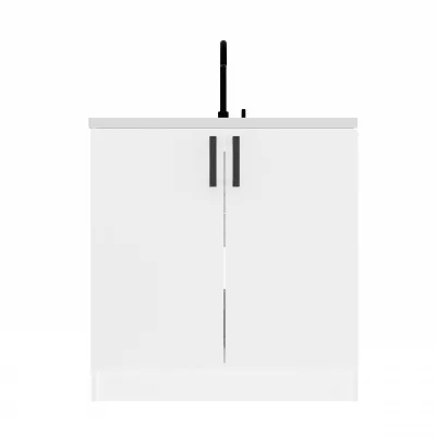 Spodná kuchynská skrinka pod drez 80 cm KAINA - biela