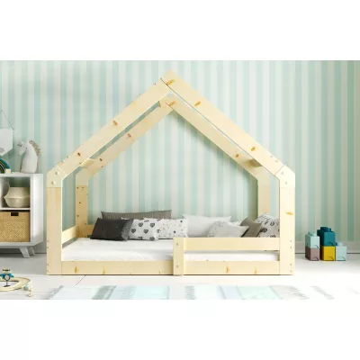 Domčeková posteľ 80x160 SHIRA s matracom - borovica