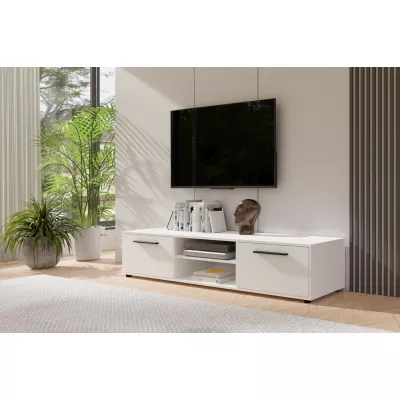 TV stolík ANDELINA - biely matný