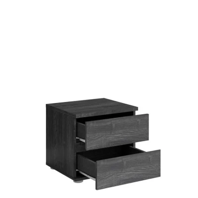 Set 2x nočný stolík RIONERO - jaseň portland tmavý
