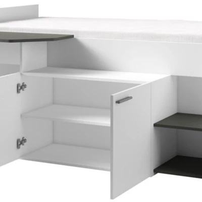 Multifunkčná detská posteľ 120x200 IBAGUE - biela