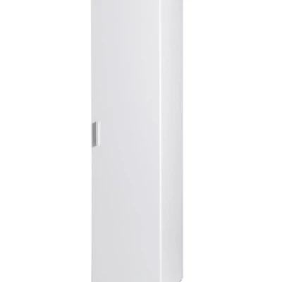Úzka šatníková skriňa 45 cm FUNZA 1 - alpská biela / lesklá biela