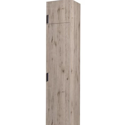 Nadstavba na úzku šatníkovú skriňu 45 cm FUNZA 1 - dub wellington