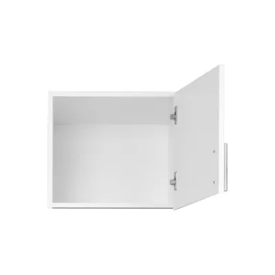 Nadstavba na úzku šatníkovú skriňu 45 cm FUNZA 1 - alpská biela / lesklá biela