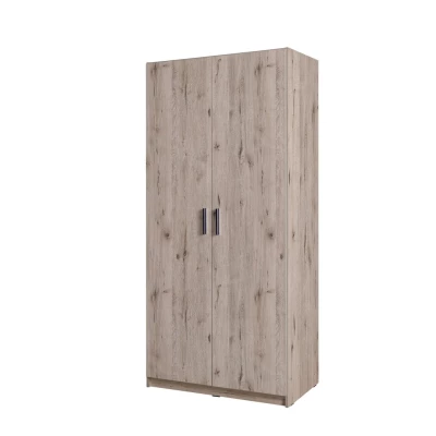 Šatníková skriňa 92 cm FUNZA 2- dub wellington