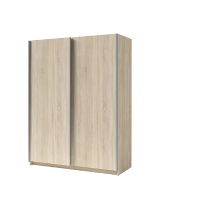 Vysoká šatníková skriňa 150 cm LORICA - dub sonoma
