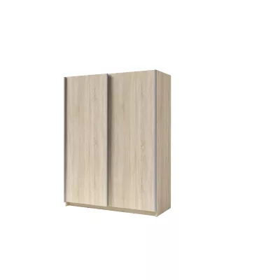 Vysoká šatníková skriňa 150 cm LORICA - dub sonoma