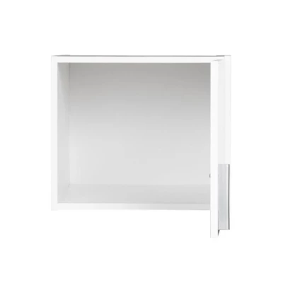 Nadstavba na úzku šatníkovú skriňu 47 cm CERETE 1 - biela
