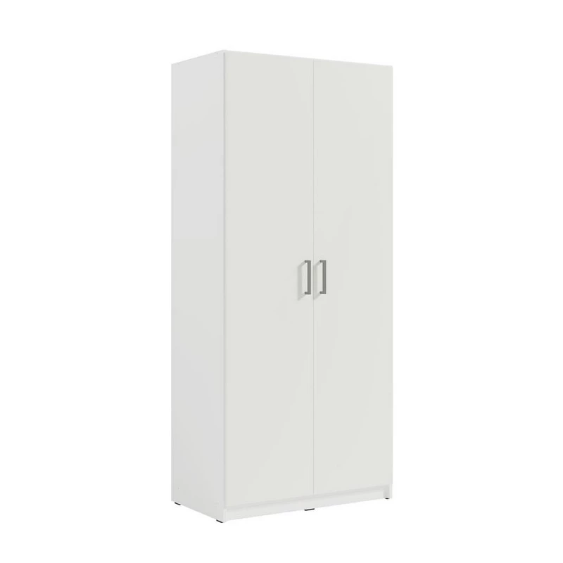 Šatníková skriňa 91 cm CERETE 2 - biela