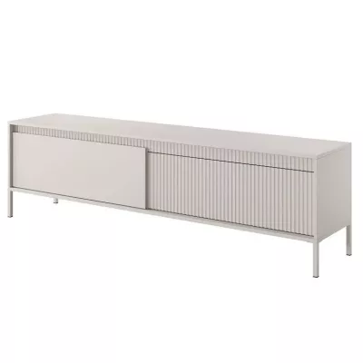 Široký TV stolík 187 cm MOULTON - béžový