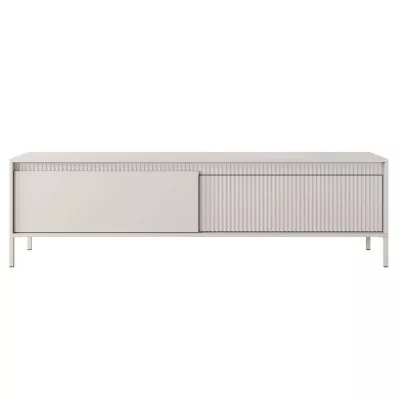 Široký TV stolík 187 cm MOULTON - béžový
