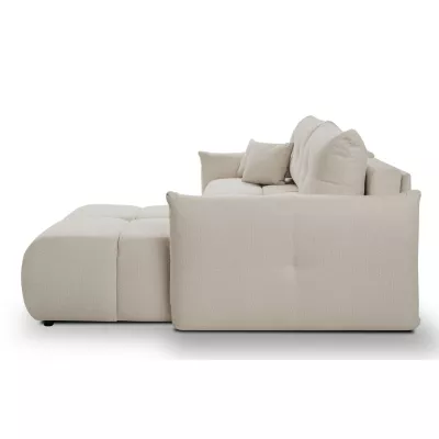 Rohová rozkladacia sedacia súprava CANMORE - taupe