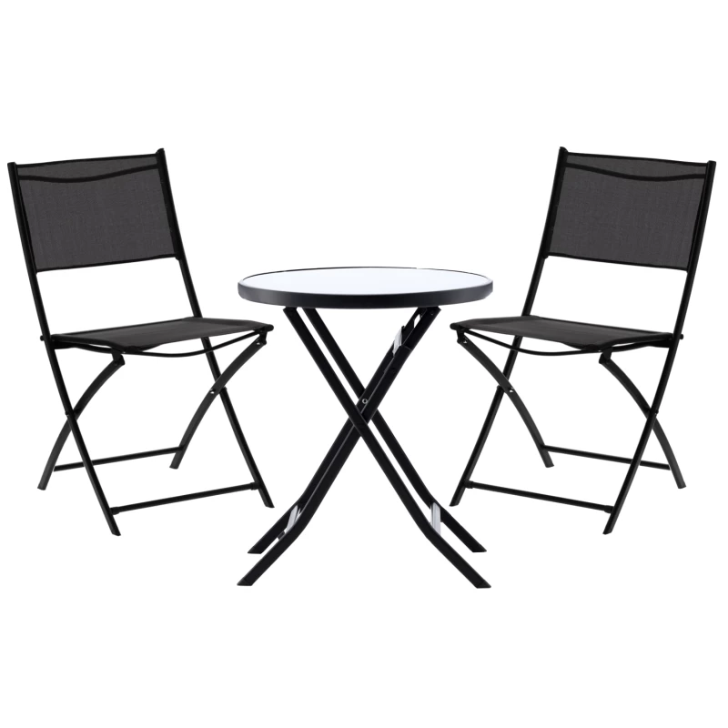 Záhradný set ARIANA - čierny
