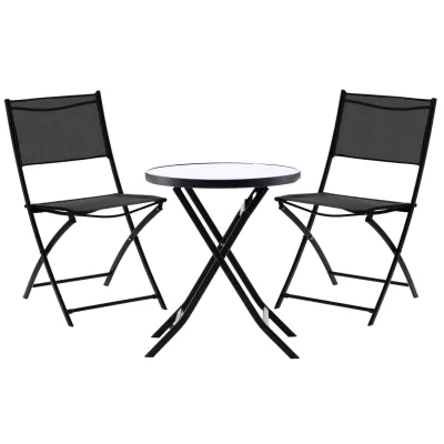 Záhradný set ARIANA - čierny