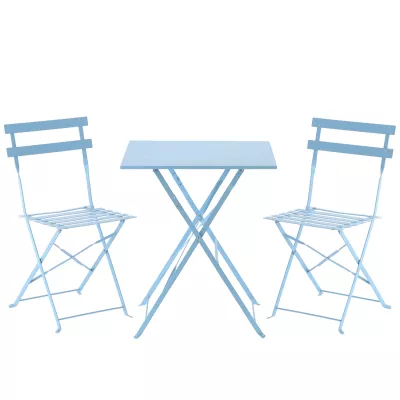Set záhradného nábytku DALINDA - modrý