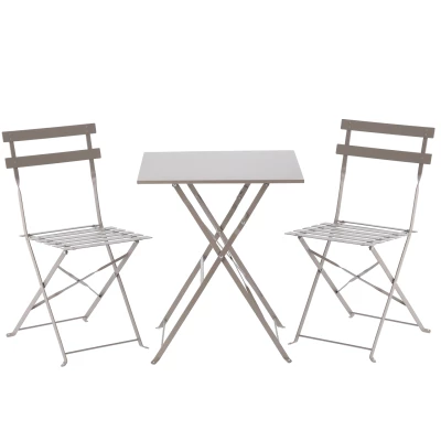 Set záhradného nábytku DALINDA - šedý