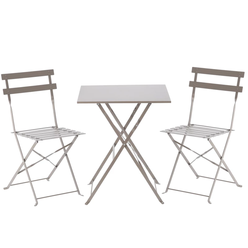 Set záhradného nábytku DALINDA - šedý