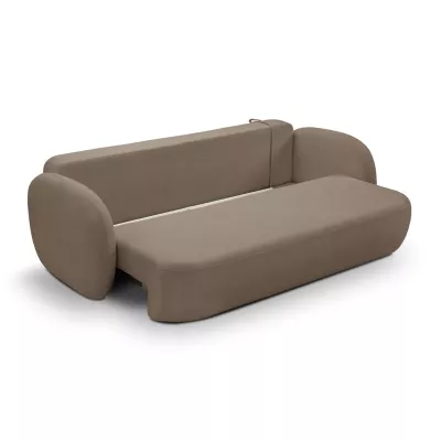 Rozkladací dvojsedák s úložným priestorom COBOURG - latte