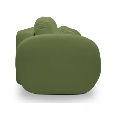Rozkladací dvojsedák s úložným priestorom COBOURG - zelený