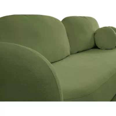 Rozkladací dvojsedák s úložným priestorom COBOURG - zelený