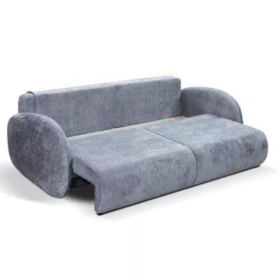 Rozkladacia dvojmiestna pohovka BARRIE - blankytná