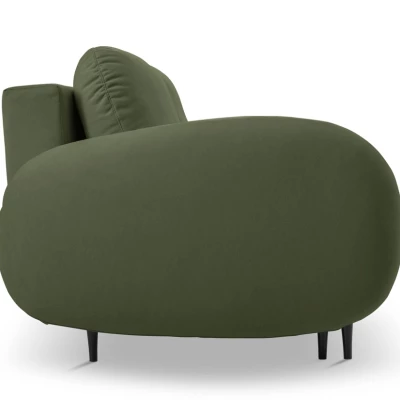 Rozkladací dvojsedák s úložným priestorom MORDEN - khaki