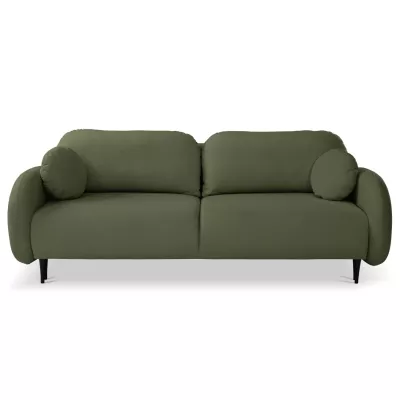 Rozkladací dvojsedák s úložným priestorom MORDEN - khaki