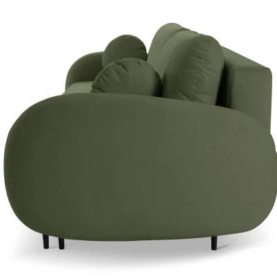 Rozkladací dvojsedák s úložným priestorom MORDEN - khaki