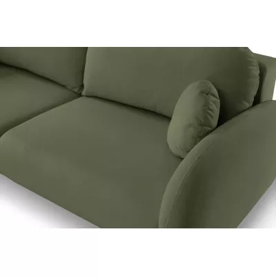 Rozkladací dvojsedák s úložným priestorom MORDEN - khaki