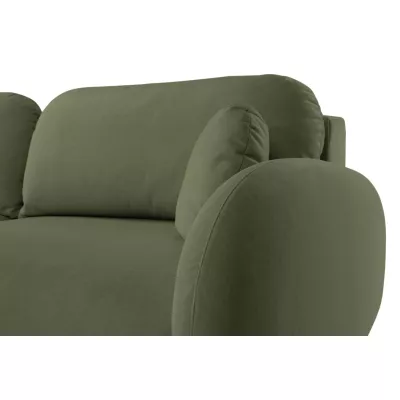 Rozkladací dvojsedák s úložným priestorom MORDEN - khaki