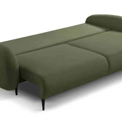 Rozkladací dvojsedák s úložným priestorom MORDEN - khaki