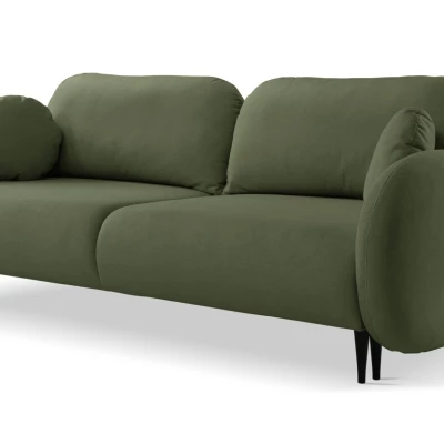 Rozkladací dvojsedák s úložným priestorom MORDEN - khaki