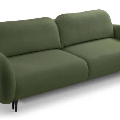 Rozkladací dvojsedák s úložným priestorom MORDEN - khaki