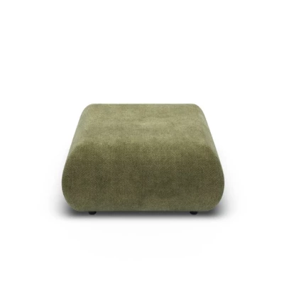 Čalúnená podnožka SURREY - khaki