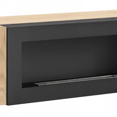 TV stolík s biokrbom FREYA - hickory jackson