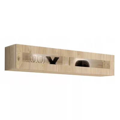 Závesná skrinka FREYA s osvetlením - hickory jackson