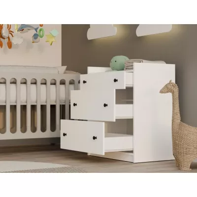 Prebaľovacia komoda ZAREEN - biela