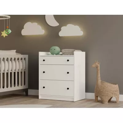 Prebaľovacia komoda ZAREEN - biela