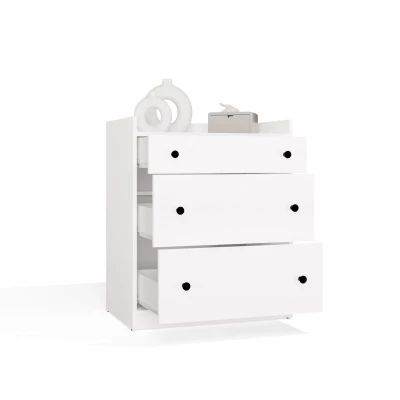 Prebaľovacia komoda ZAREEN - biela