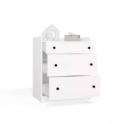 Prebaľovacia komoda ZAREEN - biela