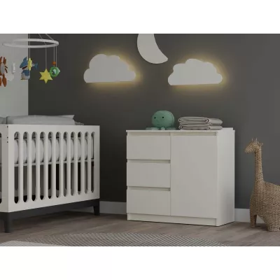 Úzka kombinovaná komoda ELBE - kašmír