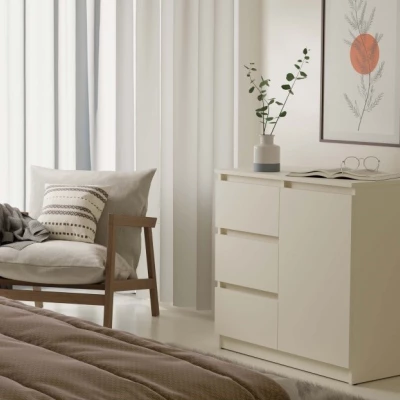 Úzka kombinovaná komoda ELBE - kašmír