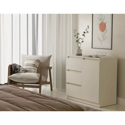 Úzka kombinovaná komoda ELBE - kašmír